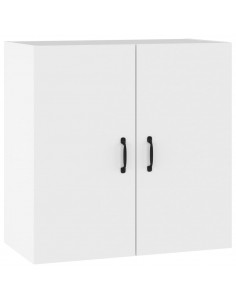 Armadietto a Muro Bianco 60x31x60 cm Legno Multistrato