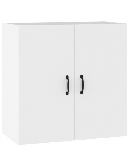 Armadietto a Muro Bianco 60x31x60 cm Legno Multistrato