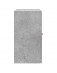 Mobile a Parete Grigio Cemento 60x31x60 cm in Legno Multistrato