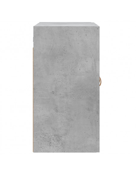 Mobile a Parete Grigio Cemento 60x31x60 cm in Legno Multistrato