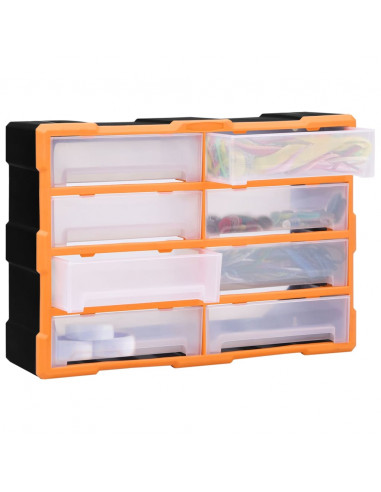 Mobile Contenitore con 8 Cassetti Grandi 52x16x37 cm