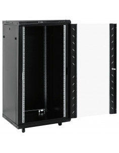 Armadietto di Rete 22U con Ruote Girevoli 19" IP20 60x60x120 cm 2