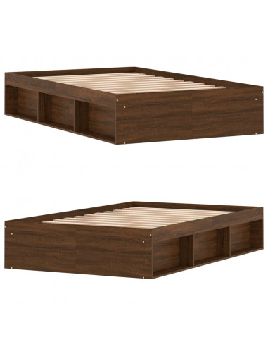 Giroletto Rovere Marrone 120x190 cm Small Double