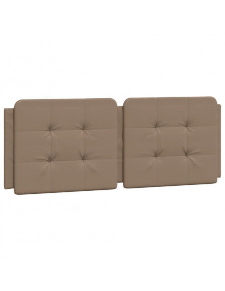 Giroletto con Luci LED Cappuccino 120x200 cm in Similpelle