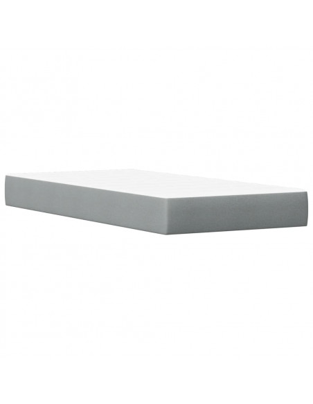 Letto con Cassetti e Materasso 90x200 cm Legno Massello di Pino