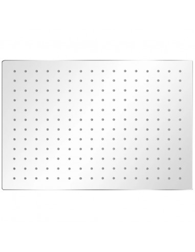 Testa Doccia a Pioggia in Acciaio Inox 30x40 cm Rettangolare