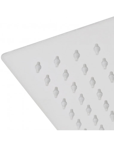 Testa Doccia a Pioggia in Acciaio Inox 30x40 cm Rettangolare