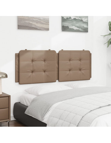 Cuscino Testiera Cappuccino 120 cm in Similpelle