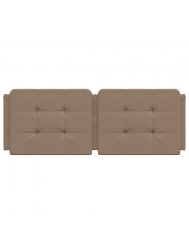 Cuscino Testiera Cappuccino 120 cm in Similpelle