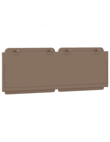 Cuscino Testiera Cappuccino 120 cm in Similpelle