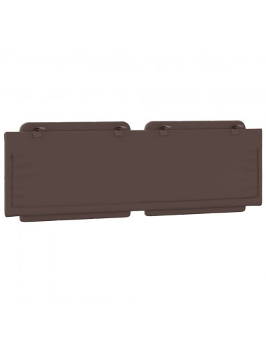 Cuscino Testiera Marrone 160 cm in Similpelle