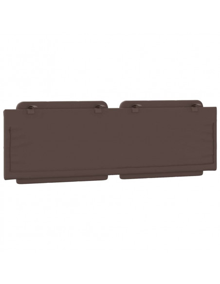 Cuscino Testiera Marrone 160 cm in Similpelle