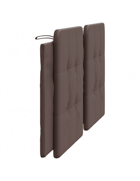 Cuscino Testiera Marrone 180 cm in Similpelle