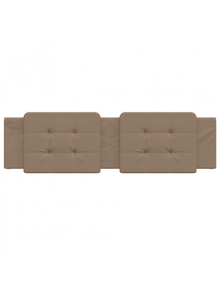 Cuscino Testiera Cappuccino 180 cm in Similpelle