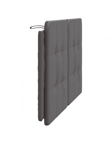 Cuscino Testiera Grigio 160 cm in Similpelle