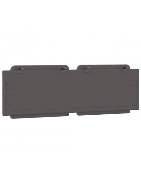 Cuscino Testiera Grigio 160 cm in Similpelle