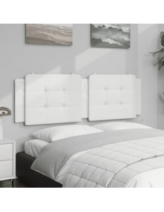 Cuscino Testiera Bianco 160 cm in Similpelle 2