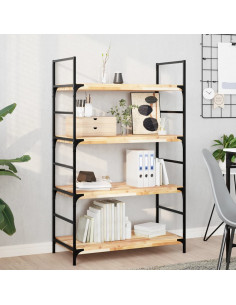 Piano per Tavolo 60x40x4 cm Rettangolare Legno Massello Acacia 2