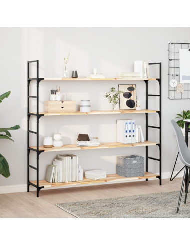 Piano per Tavolo 120x30x2 cm Rettangolare Legno Massello Acacia