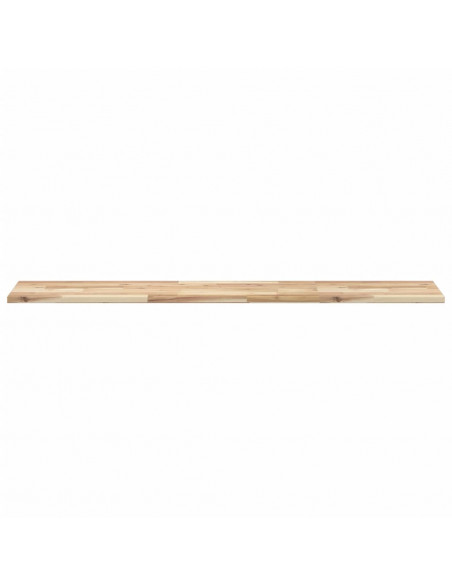 Piano per Tavolo 120x30x2 cm Rettangolare Legno Massello Acacia