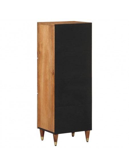 Credenza 40x33x110 cm in Legno Massello di Mango