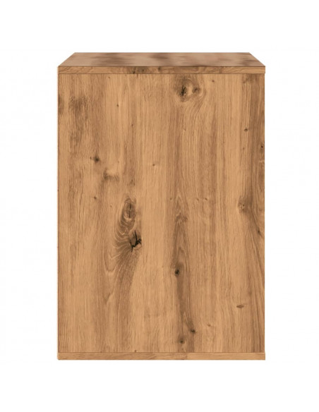 Cassettiera Angolare Rovere Artigianale 80x41x58cm Multistrato