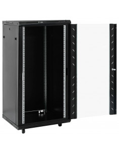 Armadietto di Rete 22U 19" IP20 Nero 60x60x120 cm 2