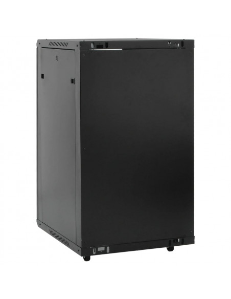 Armadietto di Rete 18U 19" IP20 Nero 60x60x100 cm