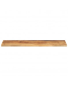 Piano per Tavolo 120x40x2,5 cm Rettangolare Legno Mango Grezzo 2