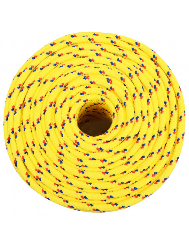 Corda Nautica Gialla 6 mm 500 m in Polipropilene