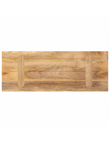 Piano per Tavolo 70x30x2,5 cm Rettangolare Legno Massello Mango