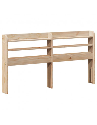 Letto senza Materasso 135x190 cm in Legno Massello di Pino