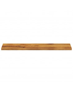 Piano per Tavolo 100x20x2,5 Rettangolare Legno Massello Mango 2