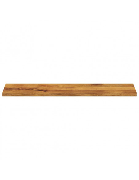 Piano per Tavolo 100x20x2,5 Rettangolare Legno Massello Mango