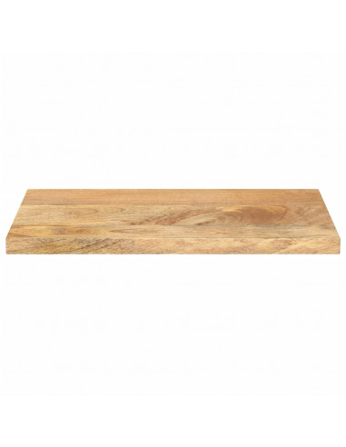 Piano per Tavolo 40x20x3,8 cm Rettangolare Legno Massello Mango