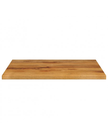 Piano per Tavolo 80x80x2,5 cm Quadrato Legno Massello di Pino