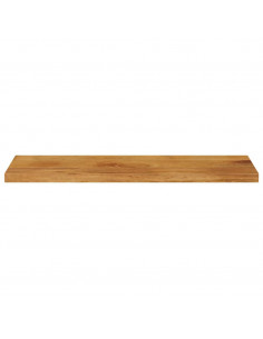 Piano Tavolo 80x40x2,5 cm Rettangolare Legno Massello di Faggio 2