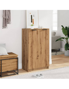 Scarpiera Rovere Artigianale 59x35x100,5 cm in Truciolato 2