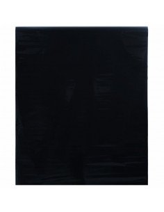 Pellicola Vetri Statica Smerigliata Nera 45x500 cm PVC