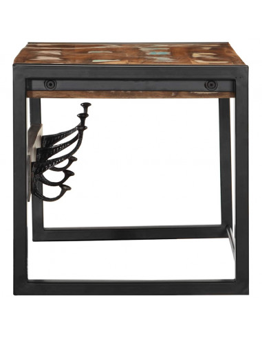 Appendiabiti Multicolore 80x35x35 cm in Legno Massello Recupero