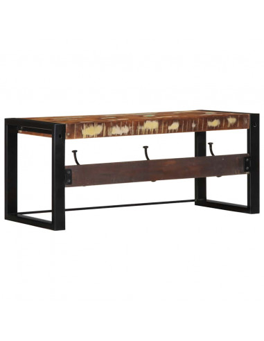 Appendiabiti Multicolore 80x35x35 cm in Legno Massello Recupero