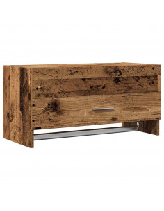 Armadio Legno Vecchio 70x32,5x35 cm in Legno Multistrato