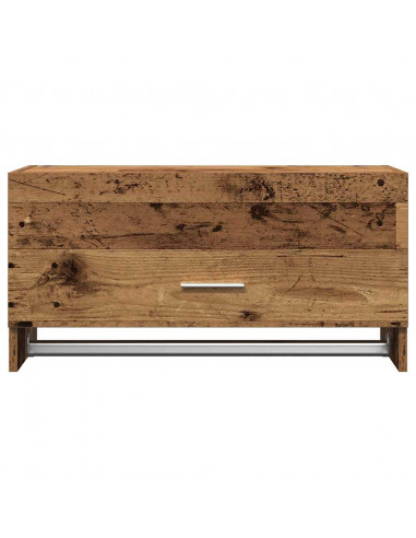 Armadio Legno Vecchio 70x32,5x35 cm in Legno Multistrato