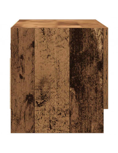 Armadio Legno Vecchio 70x32,5x35 cm in Legno Multistrato