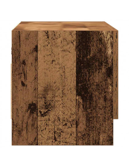 Armadio Legno Vecchio 70x32,5x35 cm in Legno Multistrato