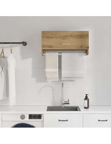 Armadio Rovere Artigianale 70x32,5x35 cm in Truciolato