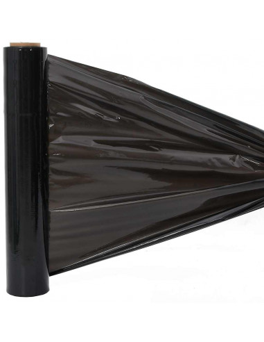 Film Estensibile 2 pz Nero 17 μm 50 cm x 300 m