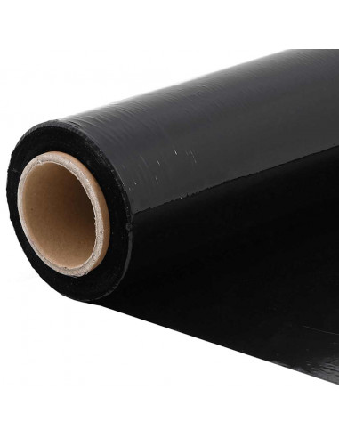 Film Estensibile 2 pz Nero 30 μm 50 cm x 300 m