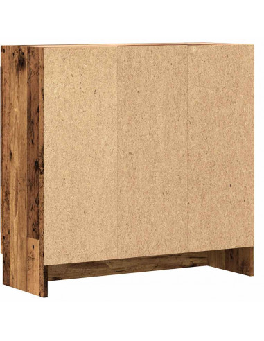 Libreria Legno Antico 82,5x30,5x80 cm in Truciolato