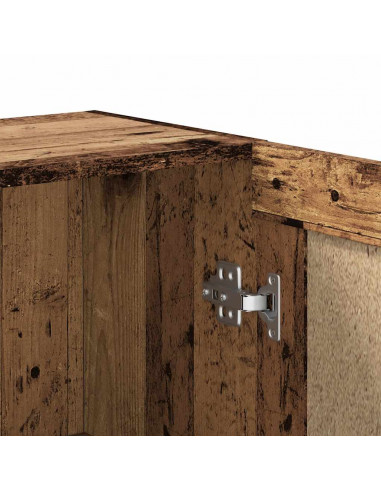 Libreria Legno Antico 82,5x30,5x80 cm in Truciolato